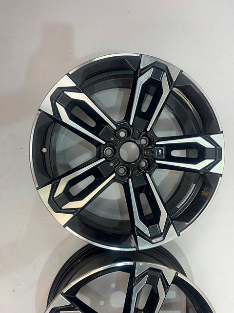 1x Alufelge 19 Zoll 8.0" 5x112 Glanz 6898051 BMW X1 Rim Wheel FEL9676452039vj