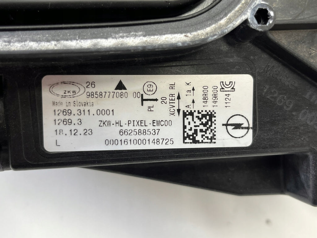 Frontscheinwerfer Opel Astra L 9858777080 LED Links Scheinwerfer Headlight SCH6517303771be