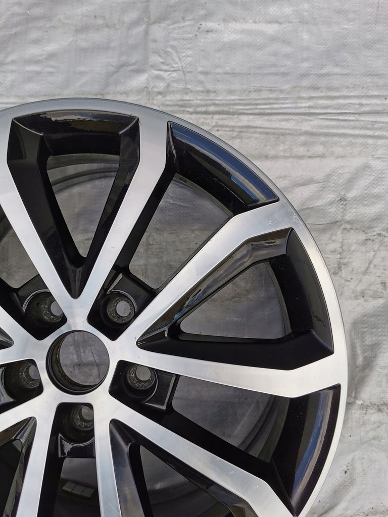 1x Alufelge 17 Zoll 7.0" 5x112 49ET 5E0601025J Skoda Octavia Iii Rim Wheel