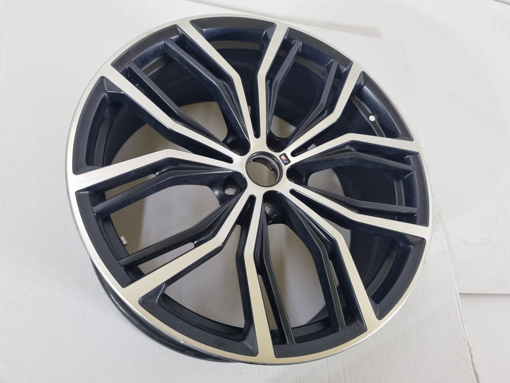 1x Alufelge 21 Zoll 8.5" 5x112 30ET Glanz 8043670 BMW Rim Wheel FEL7862989523rh
