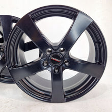 Laden Sie das Bild in den Galerie-Viewer, 4x Alufelge 18 Zoll 8.0" 5x112 35ET Matt Schwarz KBA48061 Audi I Rim Wheel FEL7762956687eq