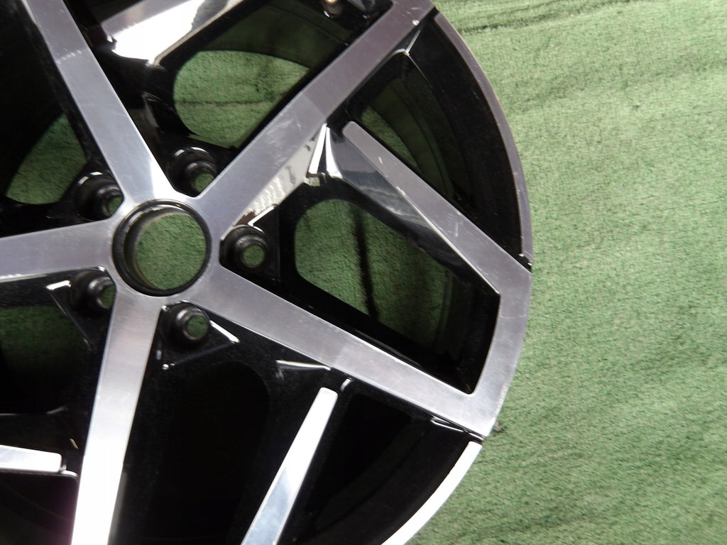 1x Alufelge 18 Zoll 7.5" 5x112 51ET Schwarz 5H0601025G VW Golf Viii Rim Wheel FEL6919606769mk
