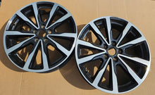 Load image into Gallery viewer, 1x Alufelge 18 Zoll 7.5" 5x108 52 5ET Glanz Schwarz GJ5C-1007-P2 Ford Kuga FEL2467578673hx