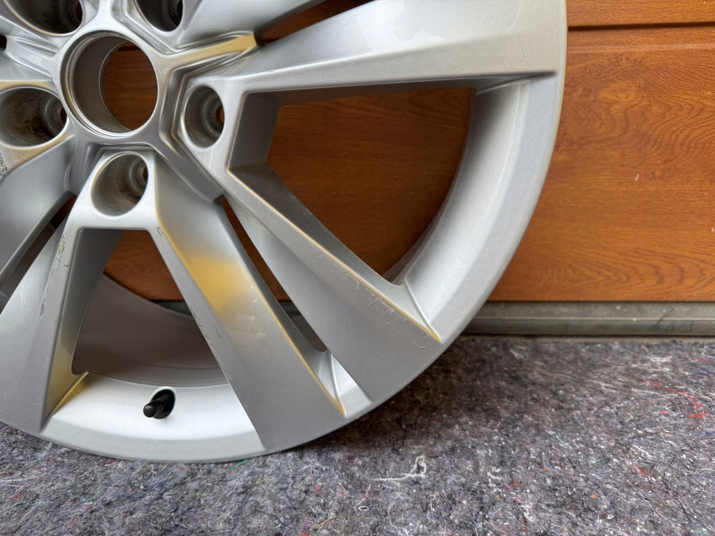 1x Alufelge 18 Zoll 7.0" 5x112 45ET Glanz Silber 57A601025E Skoda Kodiaq