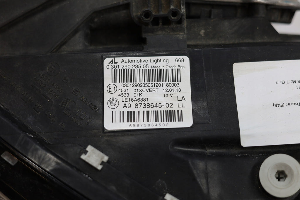 Frontscheinwerfer BMW F45 A98738645-02 Ein Stück (Rechts oder Links) Headlight