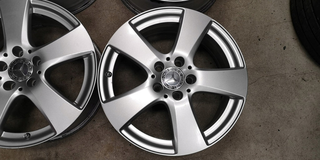 4x Alufelge 17 Zoll 7.0" 5x112 48 5ET A2054015500 Mercedes-Benz Viano Rim Wheel FEL1850090008ui