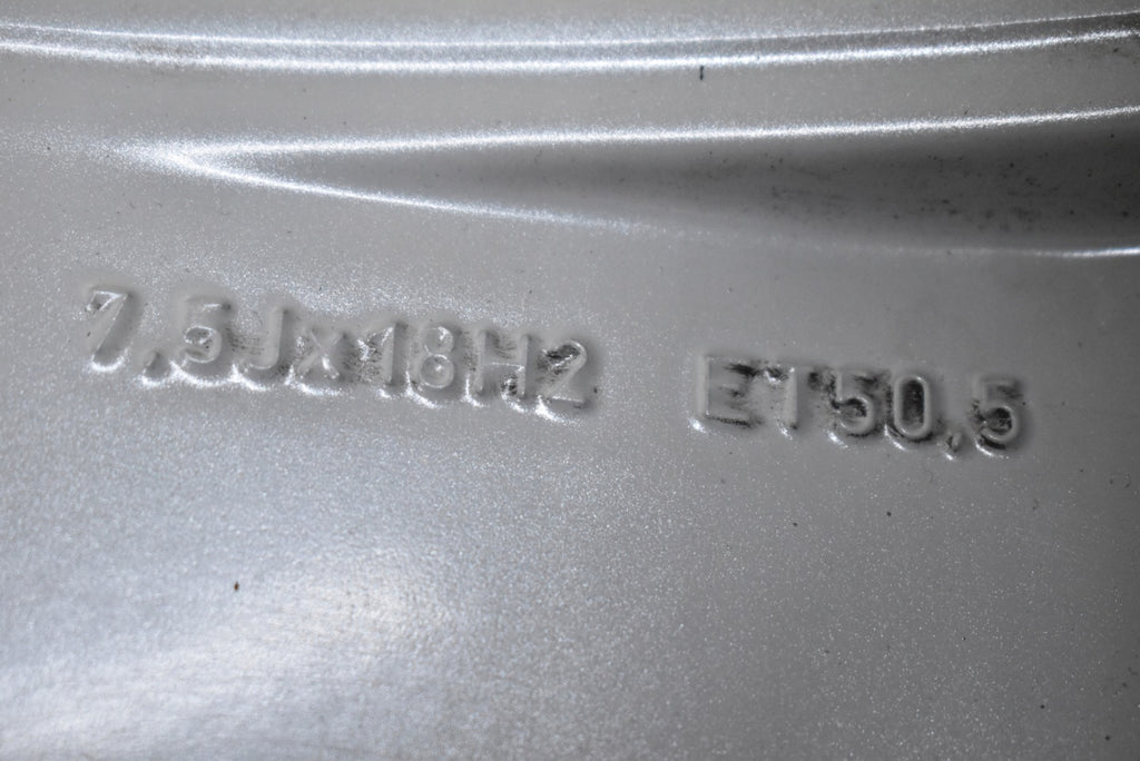 1x Alufelge 18 Zoll 7.5" 5x108 50 5ET Glanz Silber 31680200 Volvo Xc60 Rim Wheel FEL4105328934ql