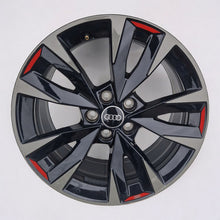 Load image into Gallery viewer, 1x Alufelge 18 Zoll 8.0&quot; 5x112 46ET Glanz Schwarz 8Y0071498 Audi A3 Mg Rim Wheel