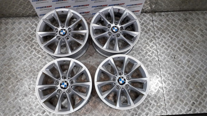 4x Alufelge 16 Zoll 7.0" 5x120 40ET Glanz 6796200 36116796200 BMW F22 F21 F23 FEL9564737942xy