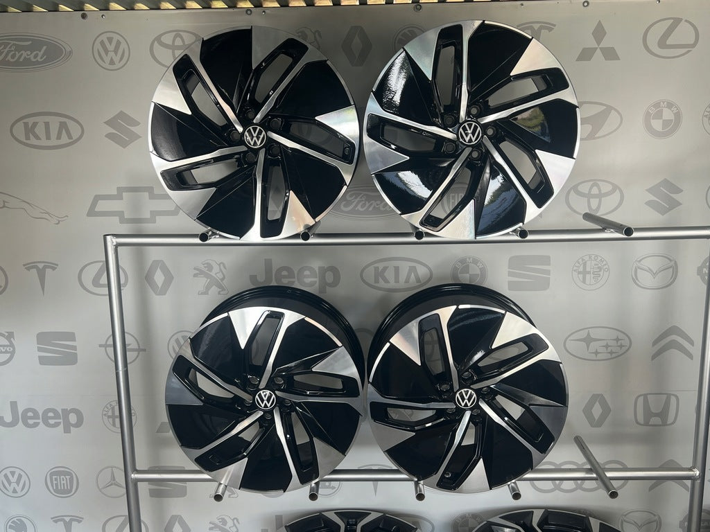 4x Alufelge 19 Zoll 8.0" 5x112 45ET Glanz Schwarz 11A601025 VW Id.3 Id.5 Id.4 FEL1967323813sy