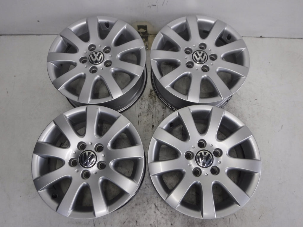4x Alufelge 15 Zoll 6.5" 5x112 50ET 1K0601025AQ Audi Rim Wheel FEL4844733671vw