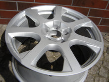 Load image into Gallery viewer, 1x Alufelge 17 Zoll 8.0&quot; 5x112 39ET Glanz Silber 8R0601025G Audi A5 Q5 Rim Wheel