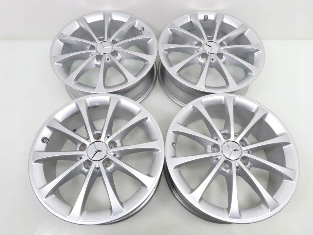 4x Alufelge 17 Zoll 6.5" 5x112 44ET Glanz Silber A1774010300 Mercedes-Benz W177 FEL5589913270lv