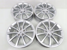 Load image into Gallery viewer, 4x Alufelge 17 Zoll 6.5" 5x112 44ET Glanz Silber A1774010300 Mercedes-Benz W177 FEL5589913270lv
