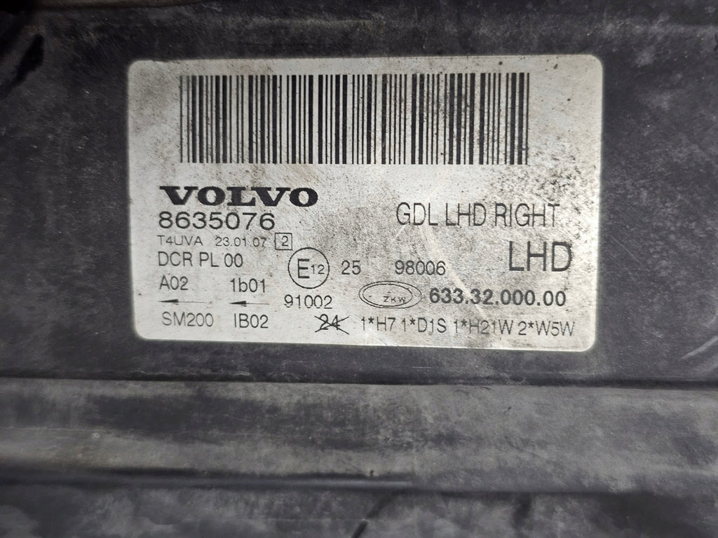 Frontscheinwerfer Volvo S80 V70 III 8635076 Rechts Scheinwerfer Headlight SCH4919509688xx