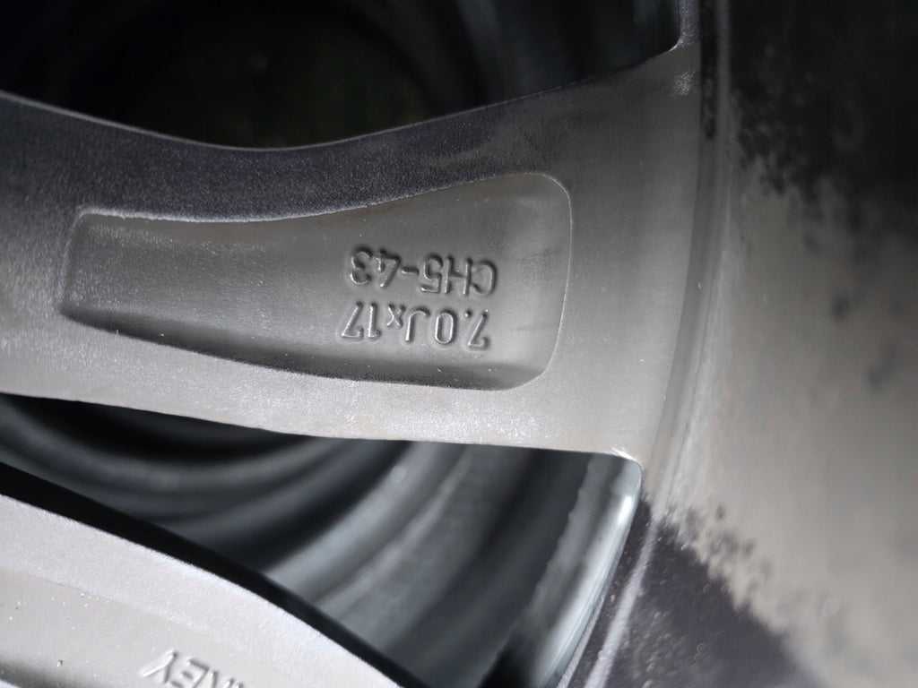 1x Alufelge 17 Zoll 7.0" 4x114.3 43ET Glanz Silber 403007202R Renault Megane 1 FEL7207848719mh