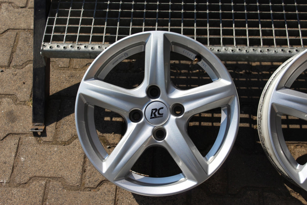 4x Alufelge 15 Zoll 6.0" 4x108 37 5ET Glanz Silber KBA-49043- Ford Ecosport FEL8868195080dn