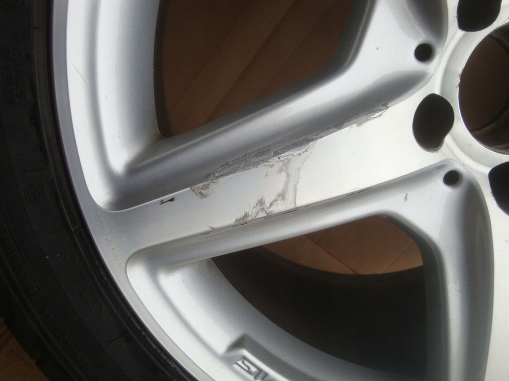 1x Alufelge 18 Zoll 9.5" 5x112 48ET A2184011502 Mercedes-Benz Rim Wheel FEL1722602820cr