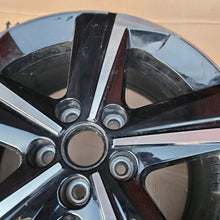 Load image into Gallery viewer, 1x Alufelge 17 Zoll 7.0" 5x108 44ET Glanz Schwarz 9843281480 Opel Astra L FEL4191140391qx