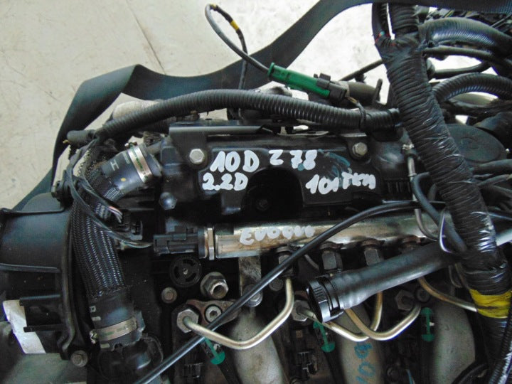 Motor Land Rover I Evoque 10DZ78 2.2 101TKm Diesel Engine Komplett MOT2406897097uy