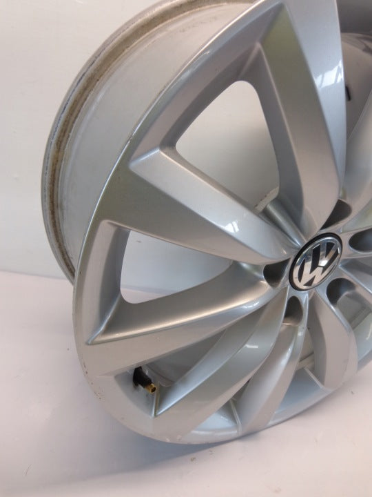 1x Alufelge 17 Zoll 7.0" 5x112 43ET Glanz Silber 5N0601025AH VW Passat Tiguan FEL6196188505yg