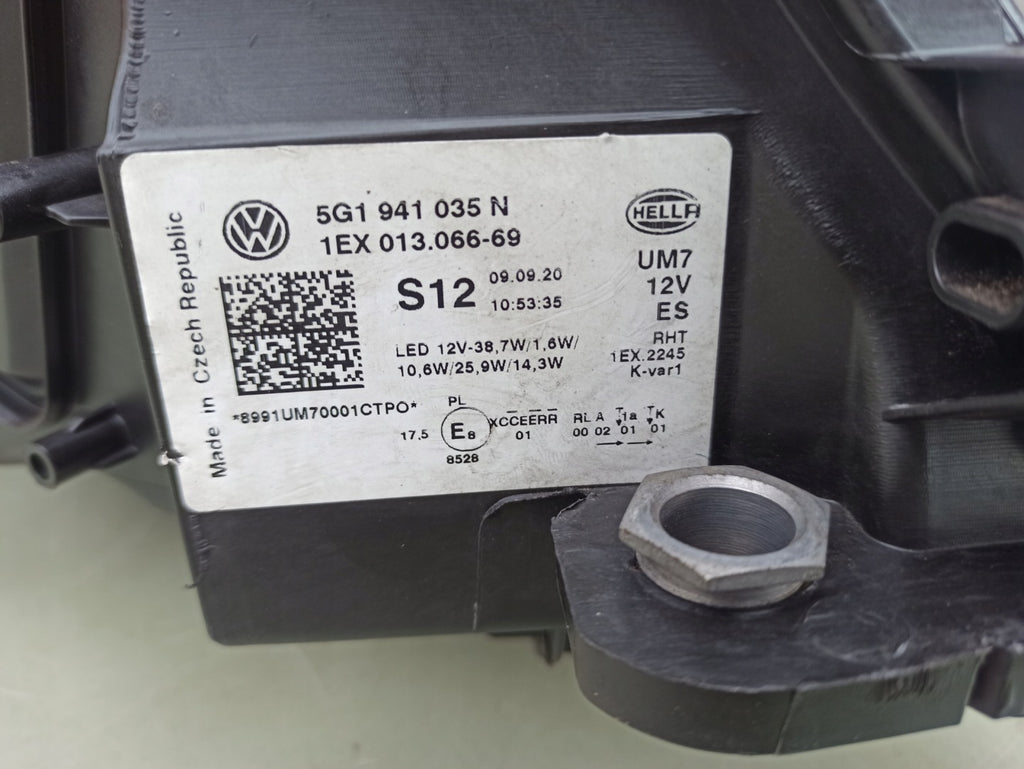 Frontscheinwerfer VW Golf VII 5G1941035 LED Links Scheinwerfer Headlight SCH9935629985rc