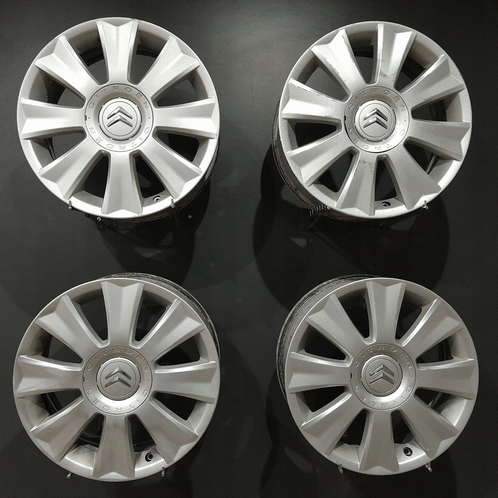 4x Alufelge 16 Zoll 6.5" 4x108 26ET Citroën I Rim Wheel FEL3710260313xu