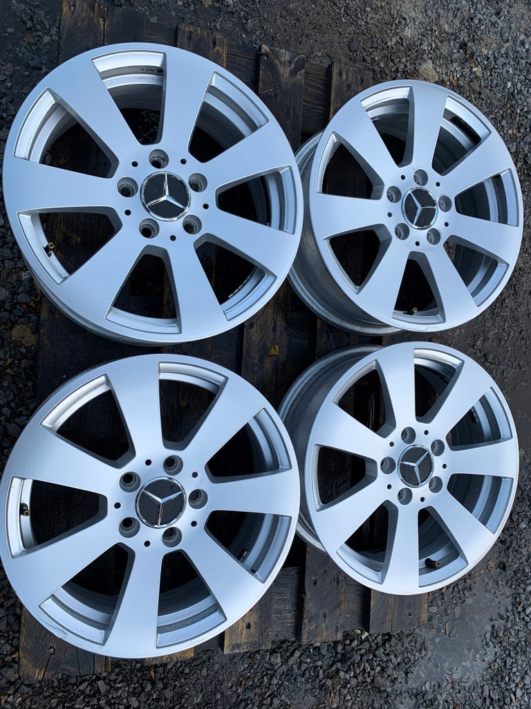 4x Alufelge 16 Zoll 6.0" 5x112 39ET A2044011002 Mercedes-Benz Rim Wheel FEL4365186386qq