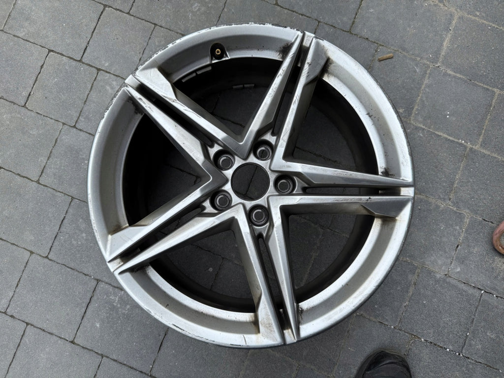 1x Alufelge 18 Zoll 8.0" 5x112 40ET Glanz Silber 8W0601025HM Audi Rim Wheel FEL5287081705bb