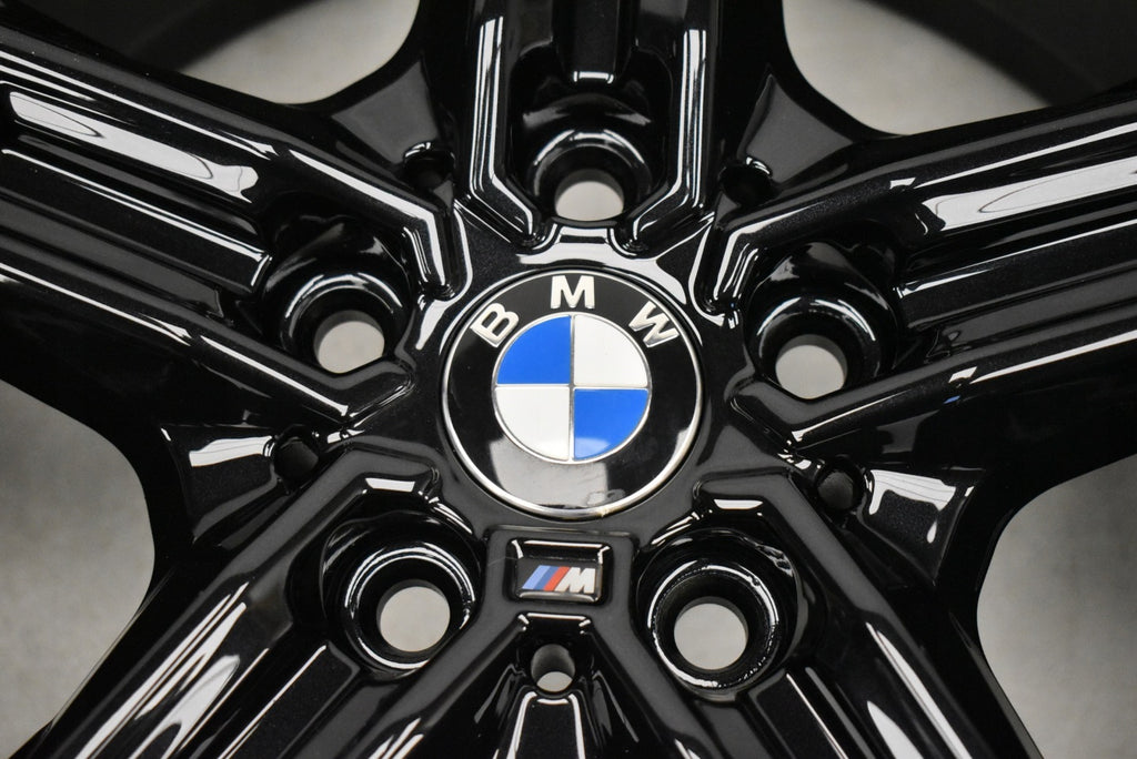 4x Alufelge 18 Zoll 8.0" 5x112 57ET Glanz Schwarz 8092352 BMW F44 1 F40 FEL4537053050ge