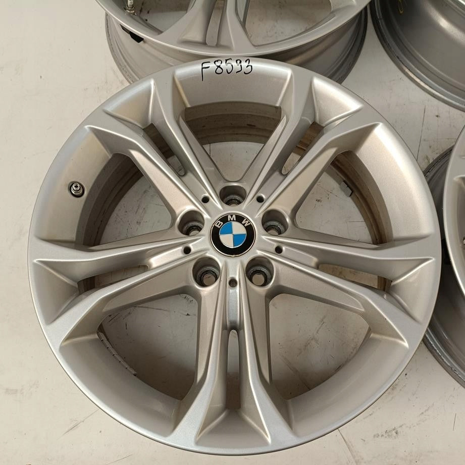 4x Alufelge 18 Zoll 7.0" 5x112 22ET Glanz Silber 6876918 BMW X3 G01 G02 FEL2033088917xe