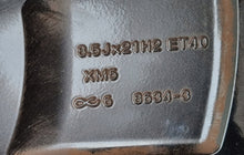 Load image into Gallery viewer, 1x Alufelge 21 Zoll 8.5" 5x112 40ET Glanz Schwarz 11A601025B VW Id.4 Rim Wheel FEL2288758409wi