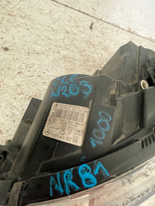 Frontscheinwerfer Mercedes-Benz W203 A2038205359 Links Scheinwerfer Headlight SCH3703243565zo