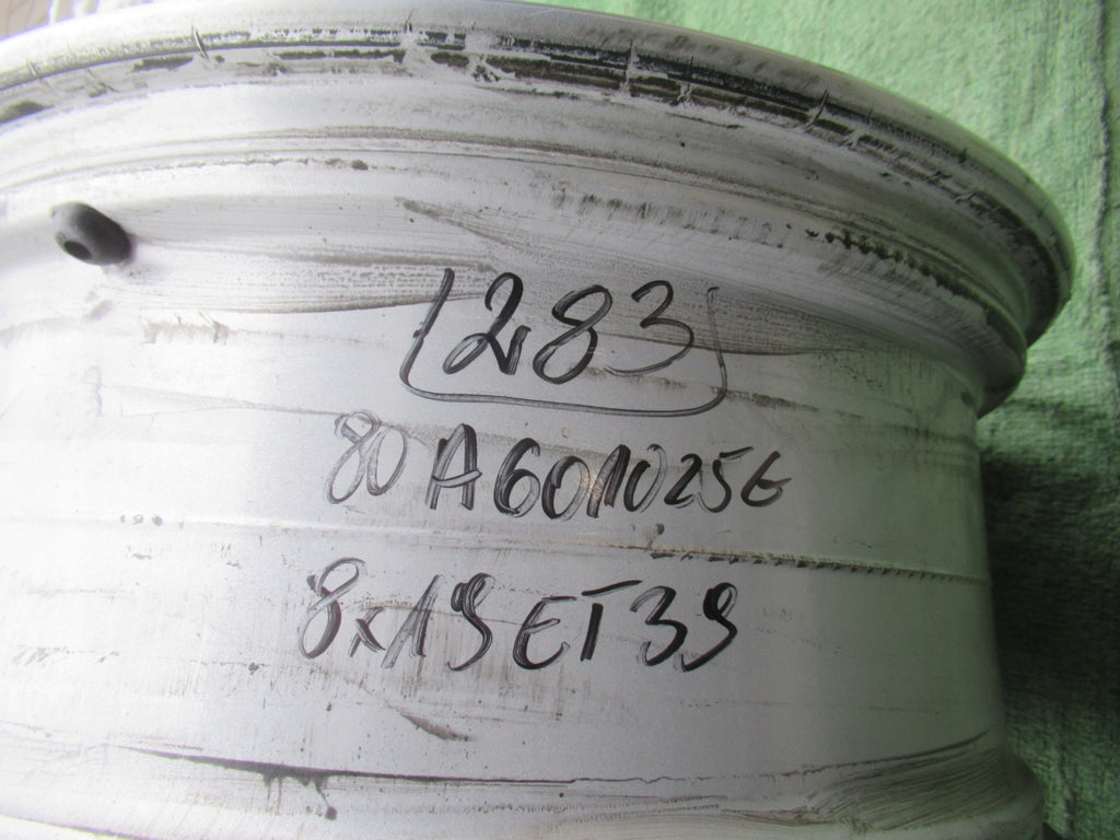 1x Alufelge 18 Zoll 7.0" 5x112 43ET Glanz Silber 83A601025G Audi Q3 Rim Wheel FEL3651890685ij