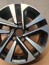 Laden Sie das Bild in den Galerie-Viewer, 1x Alufelge 16 Zoll 6.5" 5x112 46ET Glanz Schwarz 5G0601025EA VW Golf VII I FEL6210356939nz