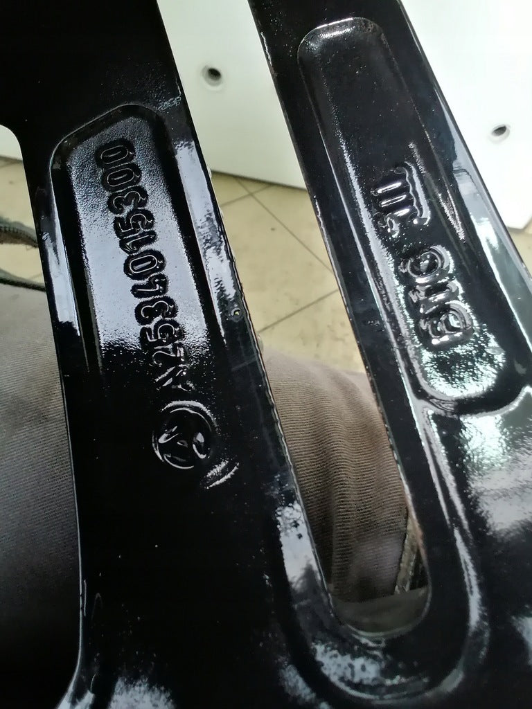 1x Alufelge 19 Zoll 8.0" 5x112 38ET Schwarz A2534015300 Mercedes-Benz Glc FEL7441384787xu