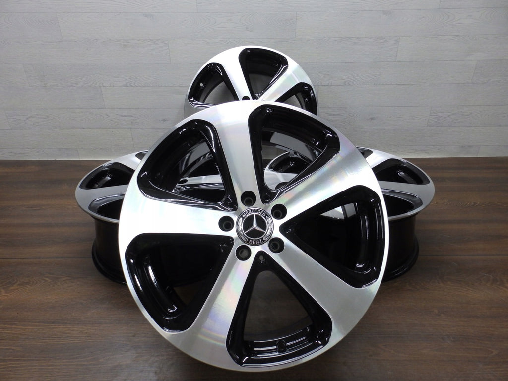 4x Alufelge 19 Zoll 8.0" 5x112 38ET Glanz Schwarz A2534011000 Mercedes-Benz Glc FEL9277340587ff