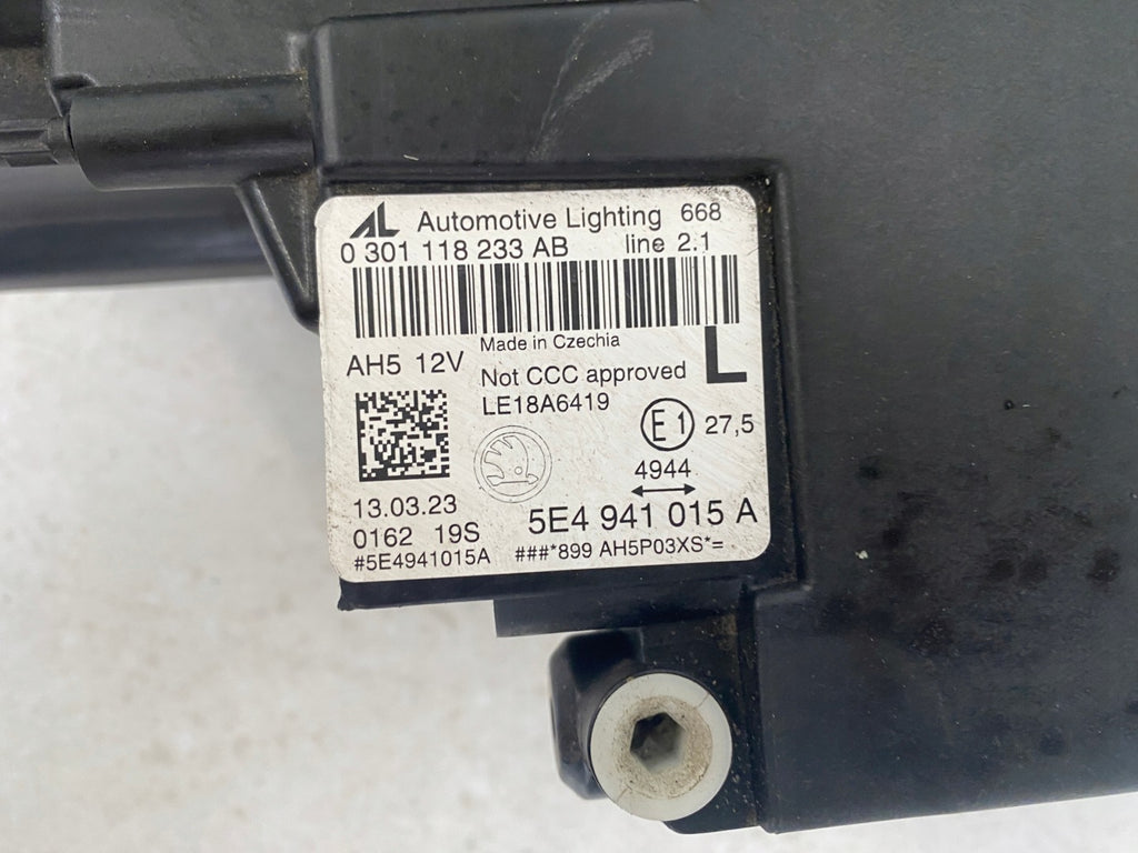 Frontscheinwerfer Skoda Octavia IV 5E4941015A LED Links Scheinwerfer Headlight SCH6636276950be