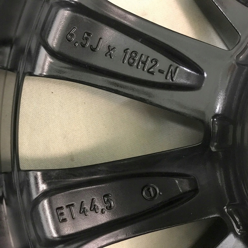 1x Alufelge 18 Zoll 6.5" 5x112 44 5ET A2434010000 Mercedes-Benz Rim Wheel