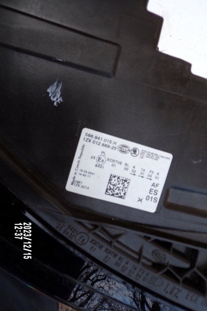 Frontscheinwerfer Skoda Kodiaq 566941015 LED Links Scheinwerfer Headlight SCH7514774330ck