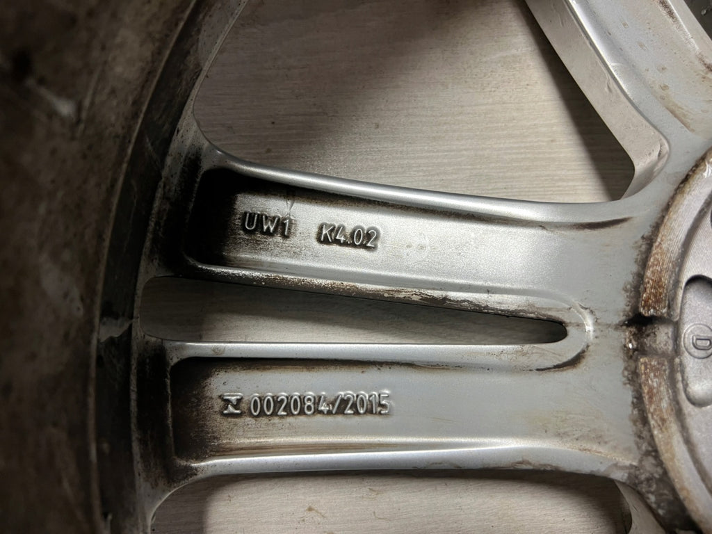 1x Alufelge 18 Zoll 7.0" 5x112 43ET Glanz Silber 5NA601025M VW Tiguan Touran FEL9729531330iu