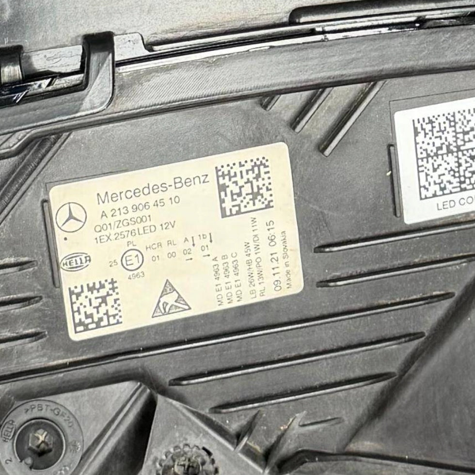 Frontscheinwerfer Mercedes-Benz W213 A2139064510 Links Scheinwerfer Headlight SCH7825432796lo