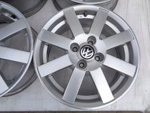 Load image into Gallery viewer, 4x Alufelge 15 Zoll 6.0" 4x100 45ET 6N0601025H VW Golf Iii Rim Wheel FEL2570239981xz