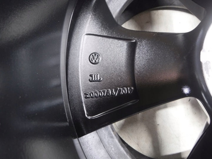 1x Alufelge 19 Zoll 7.5" 5x112 50ET Glanz Schwarz 10A601025 VW Rim Wheel FEL8538900019hd