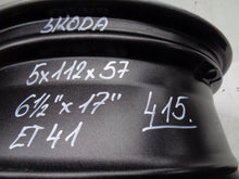 Load image into Gallery viewer, 1x Alufelge 17 Zoll 6.5" 5x112 41ET 3V0601025AH Skoda Rim Wheel FEL9071847042lc