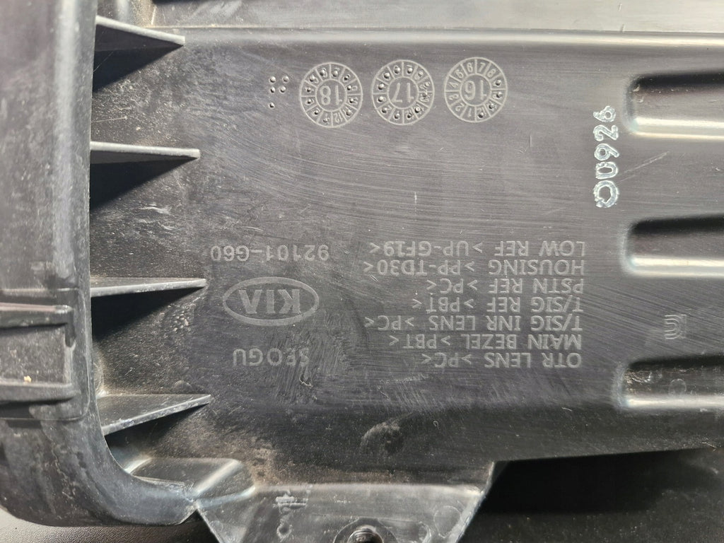 Frontscheinwerfer Kia Picanto 92101-G60 Links Scheinwerfer Headlight SCH2069458577dq