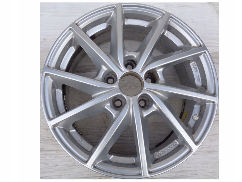 1x Alufelge 16 Zoll 6.5" 5x108 50ET Glanz Silber SIN65650F510 Ford Mondeo FEL3893448420sw