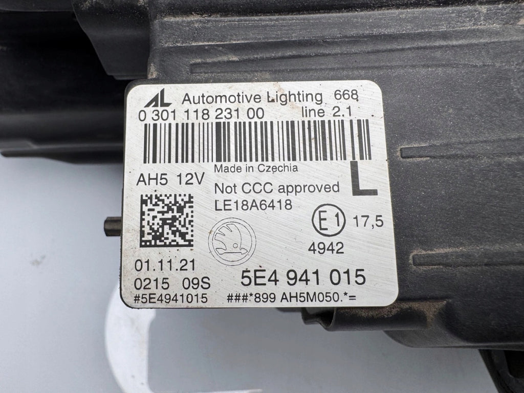 Frontscheinwerfer Skoda Octavia IV 5E4941015 LED Links Scheinwerfer Headlight SCH4771532881fk