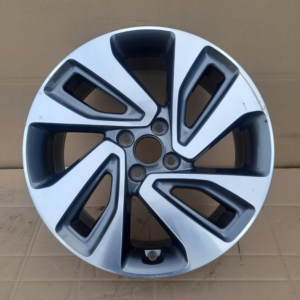 1x Alufelge 17 Zoll 6.5" 4x100 43ET 52910-1W850 Kia Rio Iv Rim Wheel