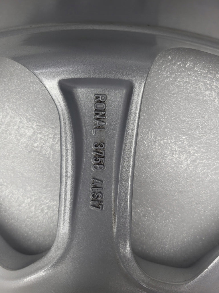1x Alufelge 17 Zoll 7.0" 4x108 47 5ET Glanz Silber H1BC1007C1A Ford Fiesta I FEL3035814787gb